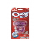 Фиолетовое эрекционное виброкольцо OWOW PURPLE - Screaming O - в Тольятти купить с доставкой