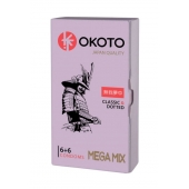 Презервативы OKOTO Mega Mix - 12 шт. - Sitabella - купить с доставкой в Тольятти