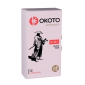 Тонкие презервативы OKOTO Ultra Thin - 12 шт. - Sitabella - купить с доставкой в Тольятти