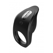 Черное эрекционное виброкольцо Vibro Lust Ring - MALESATION - в Тольятти купить с доставкой