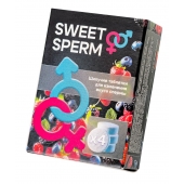 Шипучие таблетки для мужчин Sweet Sperm для изменения вкуса спермы (4 шт. по 0,5 гр.) - Капиталпродукт - купить с доставкой в Тольятти