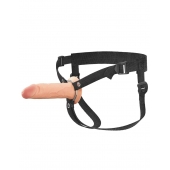 Полый страпон на ремнях 6’’ Hollow Silicone Strap-on - Pipedream - купить с доставкой в Тольятти