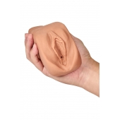 Маструбатор-вагина с вибрацией Soft   Wet Renata Realistic Tan Masturbator - Blush Novelties - в Тольятти купить с доставкой