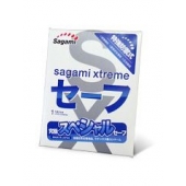 Презерватив Sagami Xtreme Ultrasafe с двойным количеством смазки - 1 шт. - Sagami - купить с доставкой в Тольятти