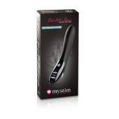 Черный вибратор с миостимуляцией Mystim Electric Eric Black Edition - 27 см. - MyStim - купить с доставкой в Тольятти
