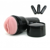 Мастурбатор-вагина Fleshlight - Vibro Pink Lady Touch с вибрацией - Fleshlight - в Тольятти купить с доставкой