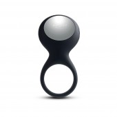 Чёрное перезаряжаемое эрекционное виброкольцо Tyler - Svakom - в Тольятти купить с доставкой