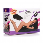 Черная подушка для секса Mount Me Inflatable Sex Position Pillow - XR Brands - купить с доставкой в Тольятти