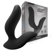 Черный вибромассажер простаты 3,5’’ Curve P-spot Massager - 12 см. - Erokay - в Тольятти купить с доставкой