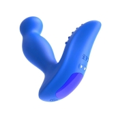 Синий вибромассажер простаты 3,5’’ Remote Control P-spot Massager - 12,5 см. - Erokay - в Тольятти купить с доставкой