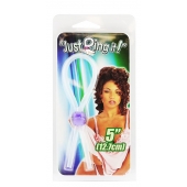 Прозрачное лассо с фиолетовой бусиной SILICONE COCK RING WITH BEAD LAVENDER - NMC - в Тольятти купить с доставкой