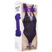 Фиолетовая верёвка для связывания и фиксации Bind Tie - 15,24 м. - Doc Johnson - купить с доставкой в Тольятти