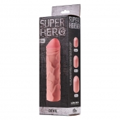 Фаллоудлинитель SUPER HERO Dewil - 17,5 см. - Lola Games - в Тольятти купить с доставкой