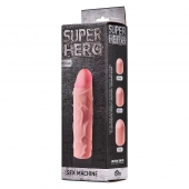 Фаллоудлинитель SUPER HERO Sex Machine - 15,5 см. - Lola Games - в Тольятти купить с доставкой