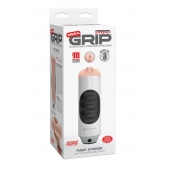 Мастурбатор-вагина Extreme Toyz Mega Grip Vibrating Stroker Mouth - Pipedream - в Тольятти купить с доставкой