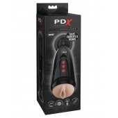 Мастурбатор-вагина с вибрацией Dirty Talk Starter Stroker - Pipedream - в Тольятти купить с доставкой