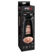 Мастурбатор-вагина с вибрацией Vibrating Mega Milker - Pipedream - в Тольятти купить с доставкой