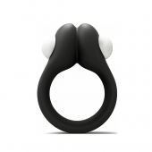 Черное эрекционное кольцо Zippy Vibrating Ring With Bullet - Adrien Lastic - в Тольятти купить с доставкой