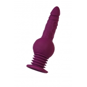 Фиолетовая мини-машина для секса Striker с пультом ДУ - 23,5 см. - ToyFa - купить с доставкой в Тольятти