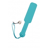 Голубой кожаный пэддл - 37 см. - Pecado - купить с доставкой в Тольятти