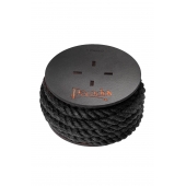 Черная веревка для шибари на катушке - 5 м. - Pecado - купить с доставкой в Тольятти