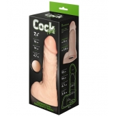 Телесный фаллоудлинитель с мошонкой Cock Next - 19 см. - LOVETOY (А-Полимер) - в Тольятти купить с доставкой