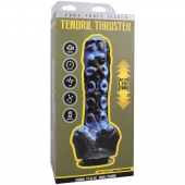 Черно-синяя мини-машина на присоске Tendril Thruster - 21,6 см. - Doc Johnson - купить с доставкой в Тольятти