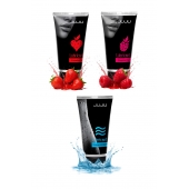 Набор из 3 лубрикантов JUJU (увлажняющий, клубника, малина) - JuJu - купить с доставкой в Тольятти