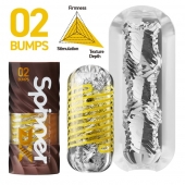 Мастурбатор Tenga Spinner DX 02 Bumps - Tenga - в Тольятти купить с доставкой