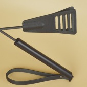 Черный кожаный стек «Сириус» - 60 см. - Sitabella - купить с доставкой в Тольятти