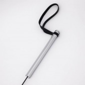 Черный стек с металлической ручкой - Crazy Handmade - купить с доставкой в Тольятти