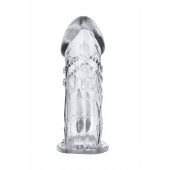 Прозрачная насадка на пенис Uco - 13 см. - A-toys - в Тольятти купить с доставкой