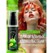 Съедобная смазка на водной основе с ароматом фейхоа - 60 гр. - Биоритм - купить с доставкой в Тольятти