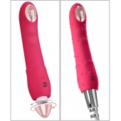 Малиновая насадка на душ с вибрацией Showers to orgasm - 20,1 см. - Orion - купить с доставкой в Тольятти