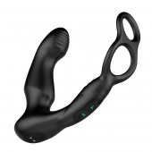 Черный двухмоторный массажер простаты Nexus Simul8 Wave Edition - Nexus Range - в Тольятти купить с доставкой