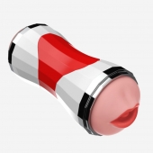 Двусторонний мастурбатор в колбе Power Grip Cup - вагина и ротик - Boys of Toys - в Тольятти купить с доставкой