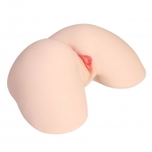 Мастурбатор-полуторс с двойным слоем материала Jenny Onahole Real Hips - KOKOS - в Тольятти купить с доставкой