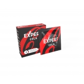 Презервативы с ароматом колы Expert Cola - 3 шт. - Expert - купить с доставкой в Тольятти