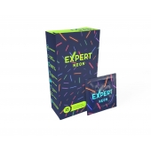 Светящиеся в темноте презервативы Expert Neon - 15 шт. - Expert - купить с доставкой в Тольятти