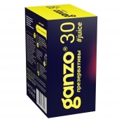 Ароматизированные презервативы Ganzo Juice - 30 шт. - Ganzo - купить с доставкой в Тольятти