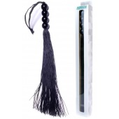 Черная силиконовая плеть - 37 см. - Boys of Toys - купить с доставкой в Тольятти