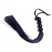 Черная силиконовая плеть - 37 см. - Boys of Toys - купить с доставкой в Тольятти