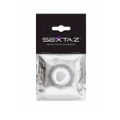Эластичное эрекционное кольцо с длинными черными «ресничками» - Sextaz - в Тольятти купить с доставкой
