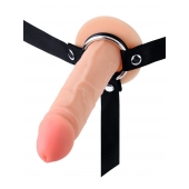 Мужской полый страпон на регулируемых ремнях - 18,5 см. - Sex Expert - купить с доставкой в Тольятти