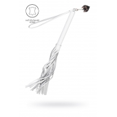 Белая кожаная плеть - 50 см. - Pecado - купить с доставкой в Тольятти