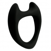 Черное эрекционное кольцо с рожками Wooomy Toro M - Adrien Lastic - в Тольятти купить с доставкой