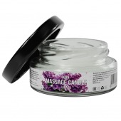 Массажная свеча «Сирень» - 50 мл. - SGAN - купить с доставкой в Тольятти