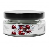 Массажная свеча «Спелая вишня» - 50 мл. - SGAN - купить с доставкой в Тольятти