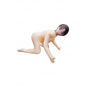 Телесная надувная секс-кукла в позиции догги-стайл - NMC - в Тольятти купить с доставкой