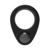 Черное эрекционное кольцо Cockring Single Weight - Dream Toys - в Тольятти купить с доставкой